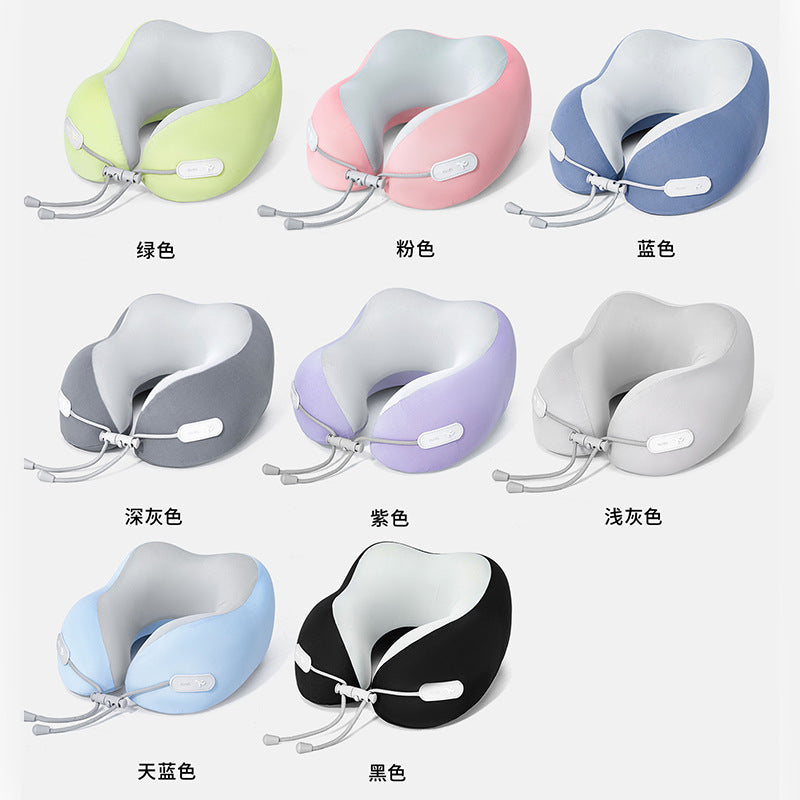 Summer U Portable Storage Memory Foam Neck Pillow Wholesale