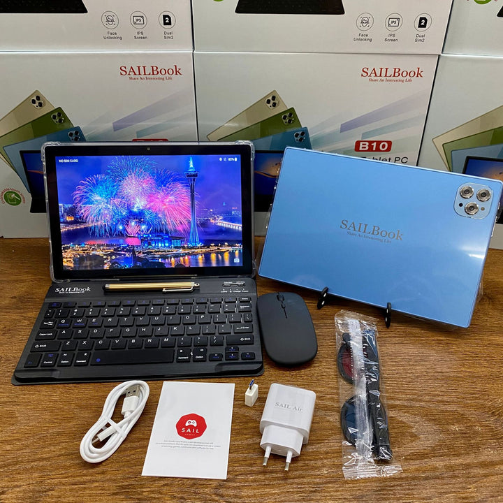 New model Tablet Pc SAILBook B10跨境10.1寸Unbreakable Screen