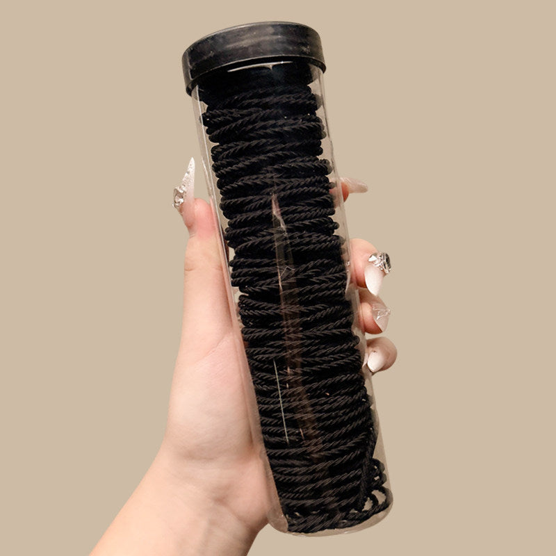 彩色皮筋不伤发高弹力耐用发绳扎头发发圈女儿童宝宝头饰头绳皮套