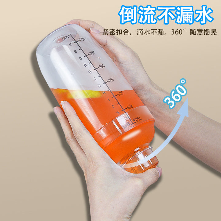 包邮套装雪克杯手摇带刻度饮品自制手打柠檬茶奶茶工具调酒器套装