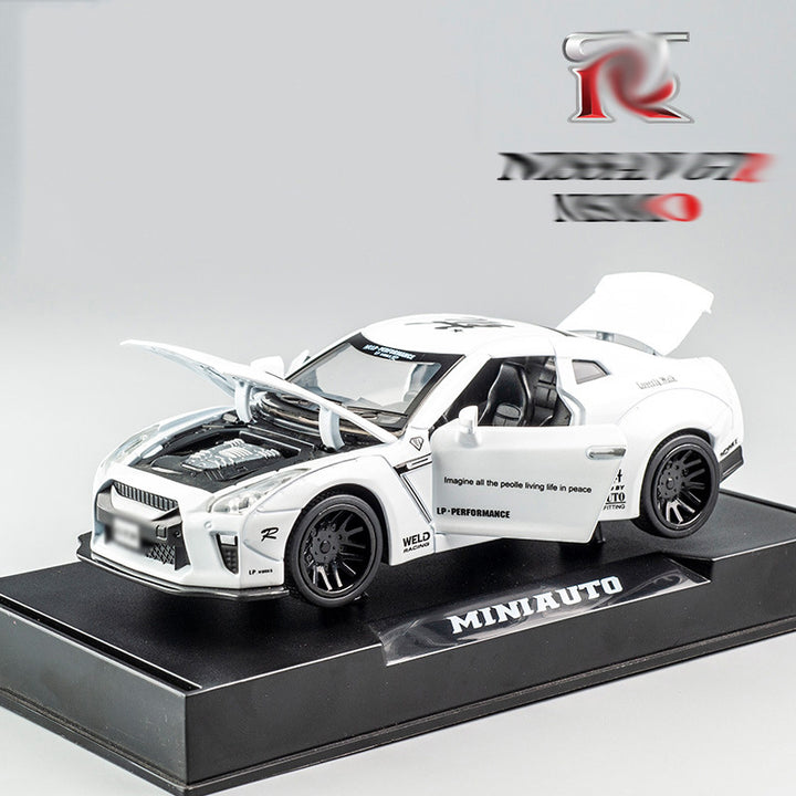 1:32 R 35 Modified Wide Body Car Models Alloy