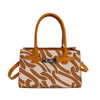 Korean High-End Print Small Square Retro Handbag – Women's Trendy Fashion Bag