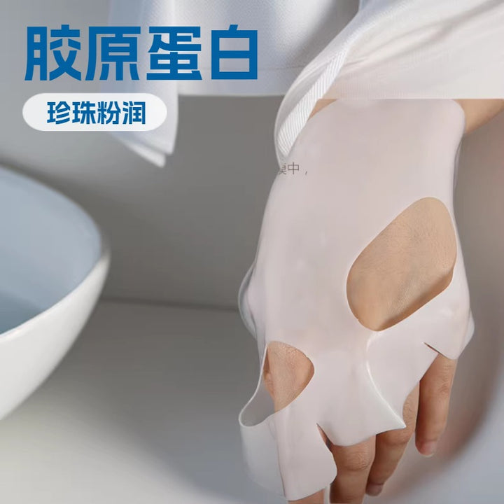 跨境专供TK胶原蛋白面膜白变透面膜童颜灌注面膜英文包装现货保湿