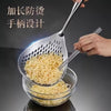 Large Stainless Steel Strainer Ladle – Food-Grade Thickened Kitchen Dumpling Skimmer