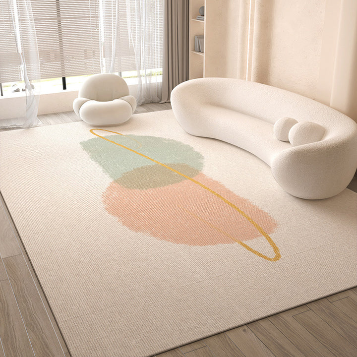 Cream Style Carpet Living Room Light Luxury New Home Floor Mat Bedroom