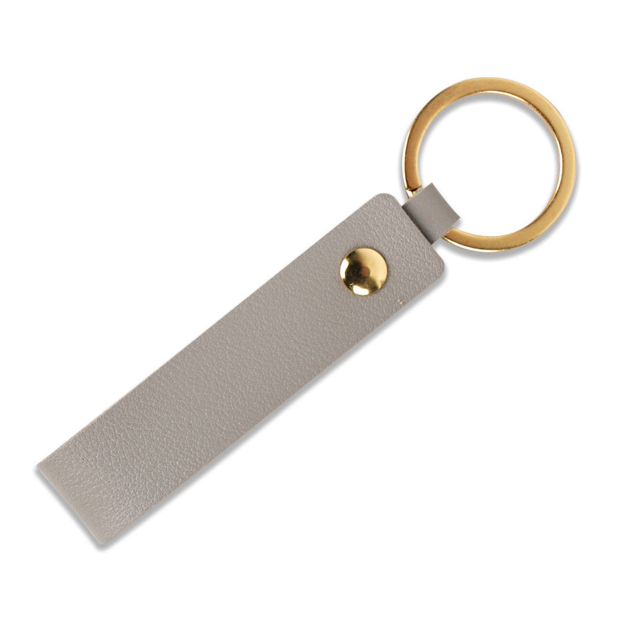 New PU Keychain Hanging Creative Business Gift Car