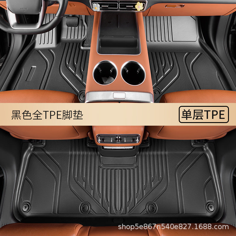 tpe汽车脚垫专车专用一体成型汽车脚垫上层地毯车内地垫车载垫子