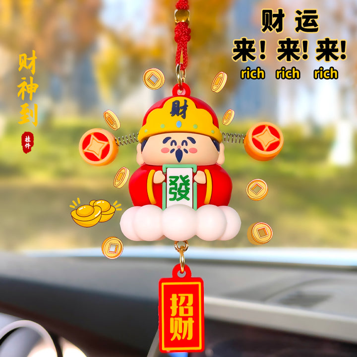 Small Car Car Hanging Decor Premium Feel Car Interior Ornament