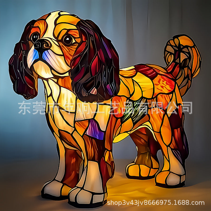 跨境新款Cat Lamp-Dachshund Lamp-Bigfoot Lamp动物LED灯摆件