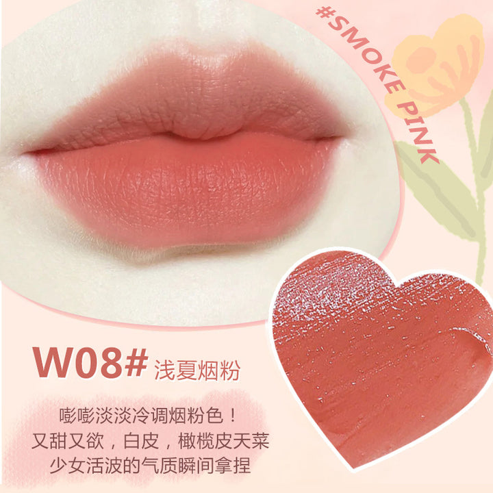 WODWOD绒雾轻感奶霜唇釉素颜不易掉色不易沾杯显白轻薄素颜奶油色