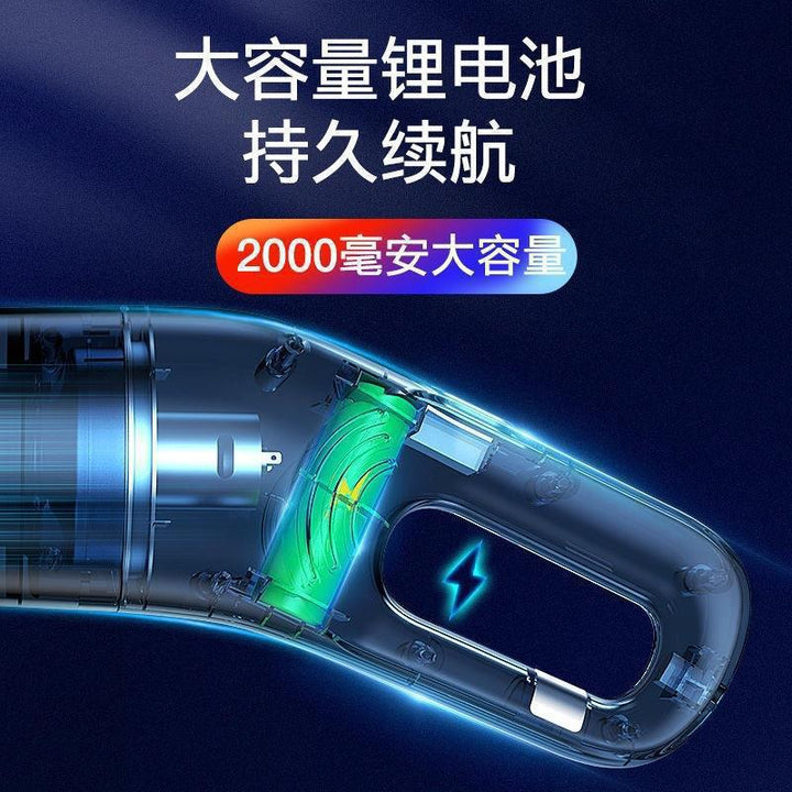 Car Cordless Handheld Vacuum – Strong Suction Mini Portable Cleaner