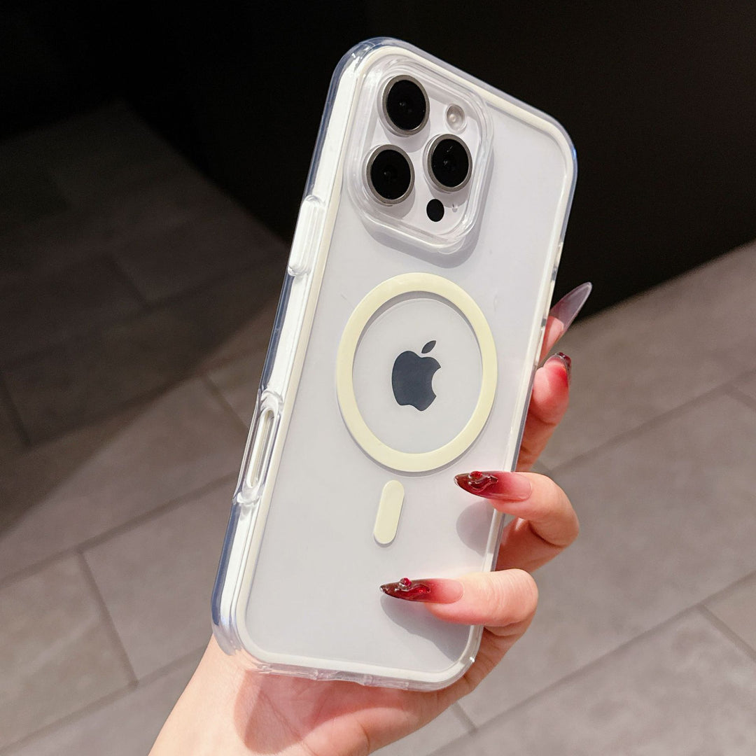 For iPhone 17 promax Precision 2-in-1 Airbag Mag Safe Phone CaseiPhone16 Clear Shockproof