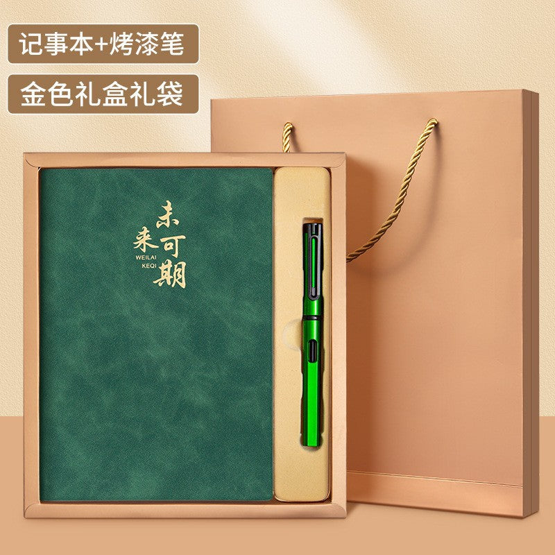 笔记本定制logo带扣学习办公商务文具本子会议记录本订制记事本子
