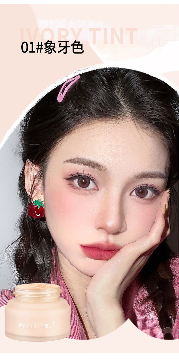空气持妆柔纱粉底液裸妆自然奶油肌不卡粉持久遮瑕BB霜妆前乳批发