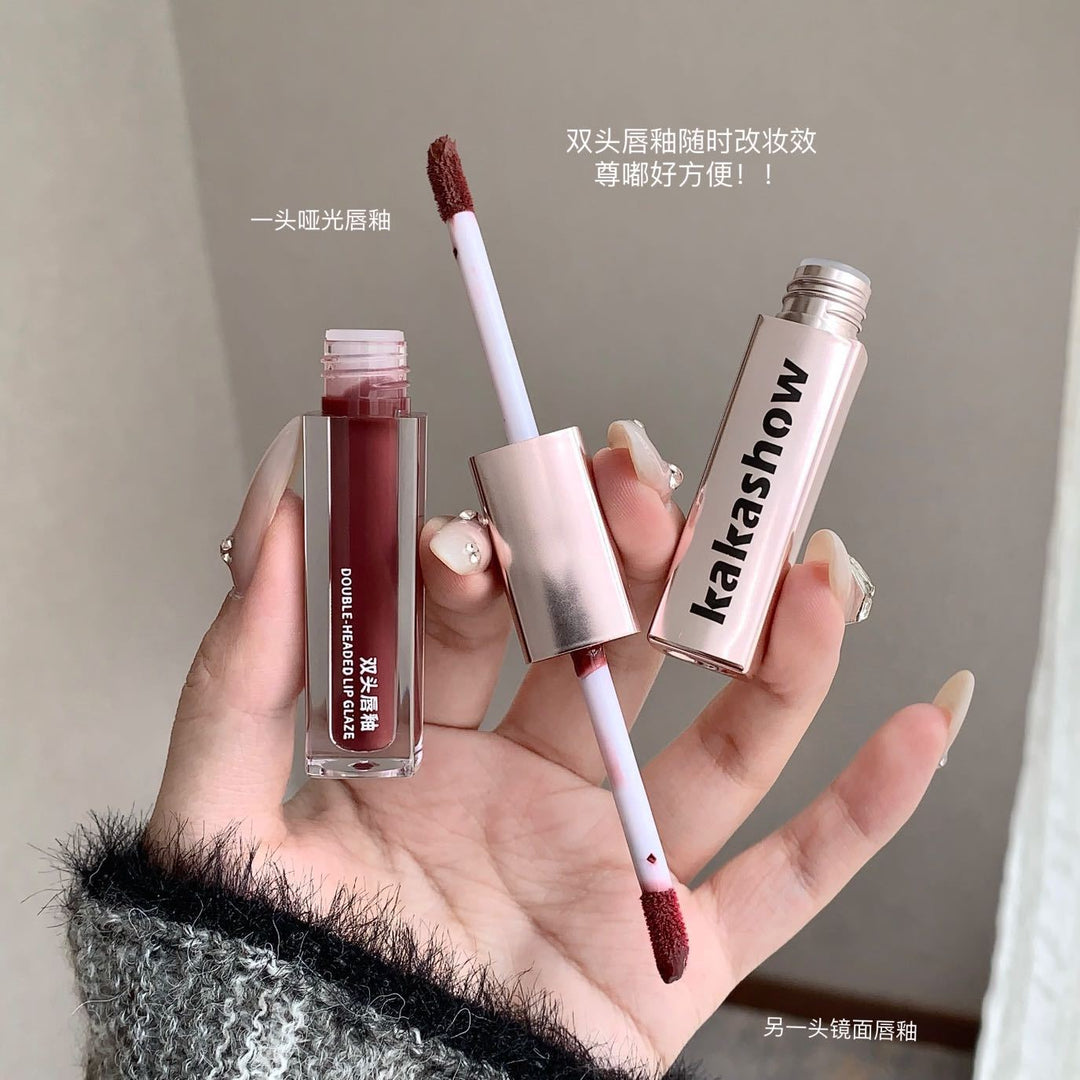 Kakashow Lip Gloss Matte Lipstick Brightening c 382