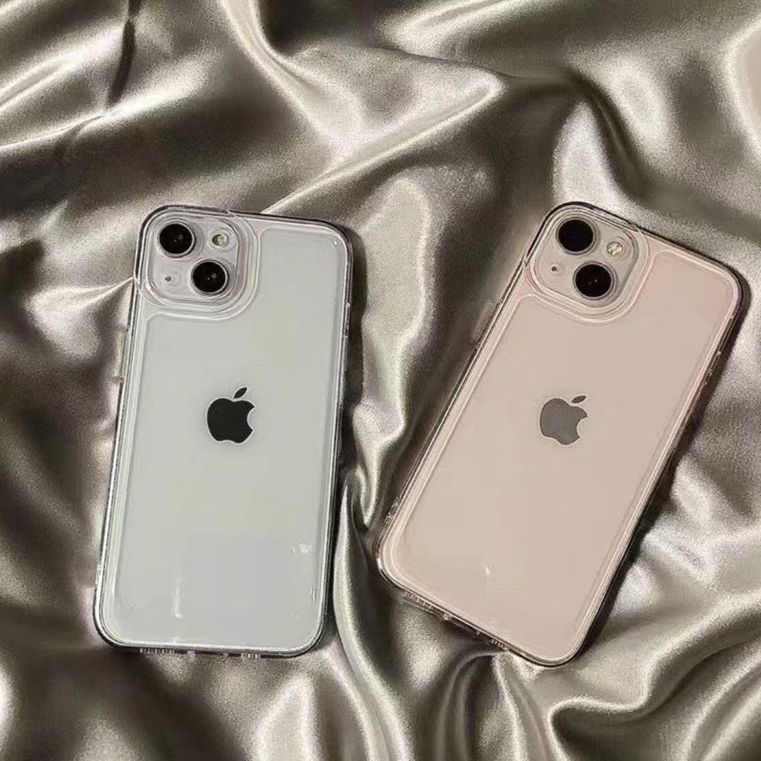 Minimalist Reinforcedfor iPhone 17 promax Phone Case 14 New iPhone15 pro Shockproof 16/13 mini