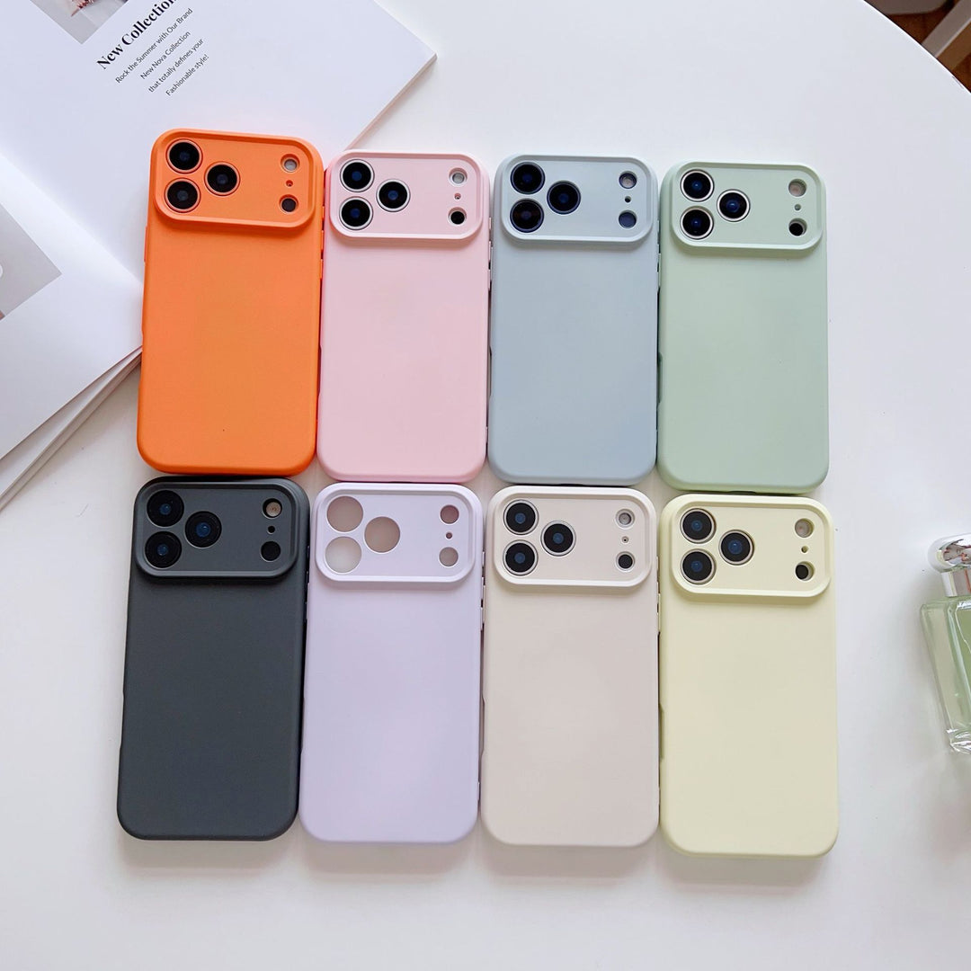 For iPhone17 Pro Max Liquid Silicone Phone CaseiPhone16 AI Shockproof