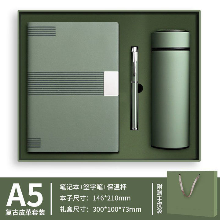 Set Custom A 5 Business Thermos Gift Box Office Premium Quality __NS 97__malist