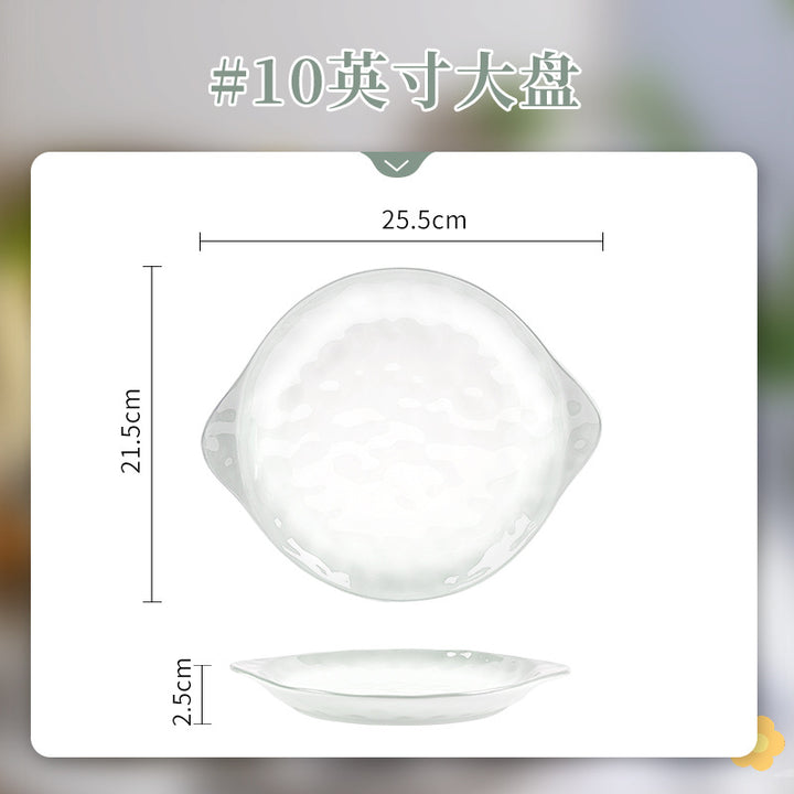 碗碟套装陶瓷高级感简约轻奢北欧风家用2025新款碗盘碗具餐具好看
