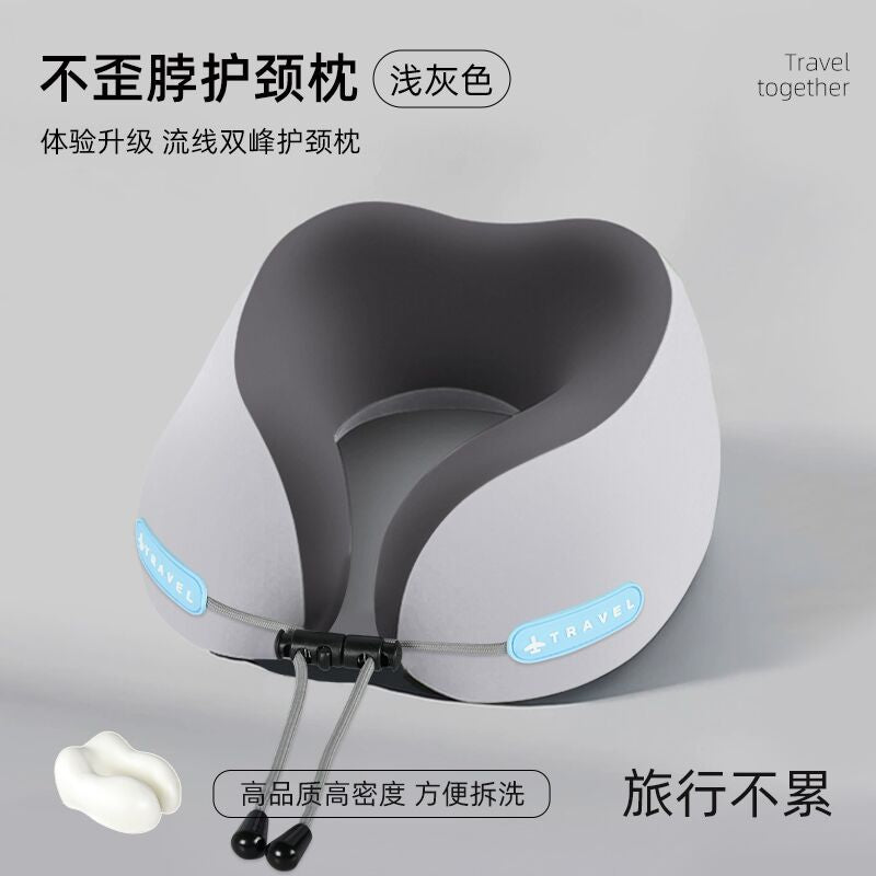 u Pillow Summer Portable Pillow Memory Foamu Neck Pillow Custom
