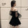 French Mesh Elegant Fairy Dress – Sexy Slim Waist Club Dress 2025 Summer
