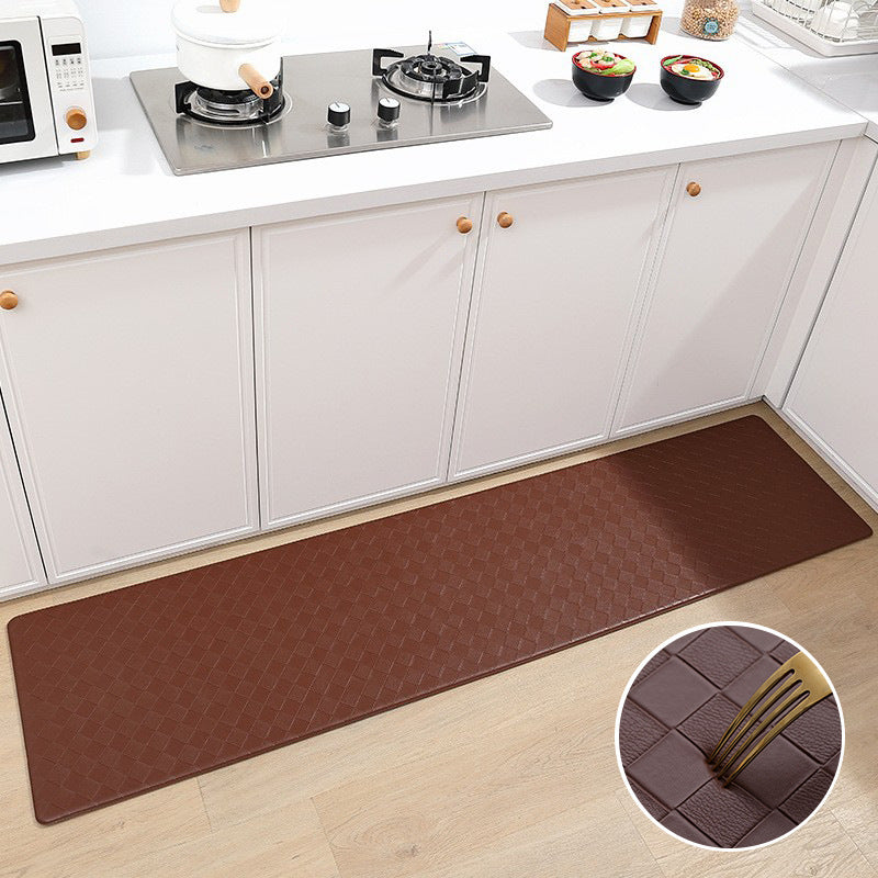Minimalist Thickened Premium Kitchen Special Floor Mat Waterproof Home Non Slip Pvc Floor Mat