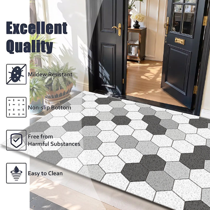 Nordic Floor Mat Entryway Floor Mat Premium Feelpvc Foot Mat Stain Resistant Non Slip