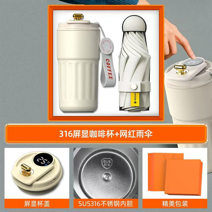 商务礼品套装咖啡杯颈椎仪礼盒活动创意礼品定制LOGO伴手礼送客户