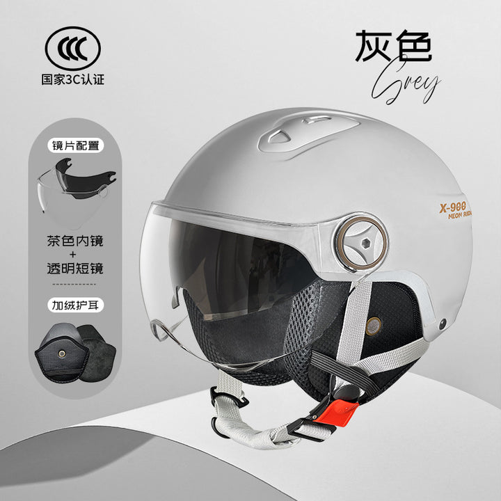 3 c Motorcycle Helmet Men's Women's