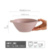复古双耳陶瓷碗面碗酸奶碗双耳碗圆形菜碗汤碗日式碗餐具批发窑变