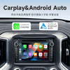 无线carplay大屏中控车载DVD导航仪倒车影像一体机 适用雪佛兰GMC