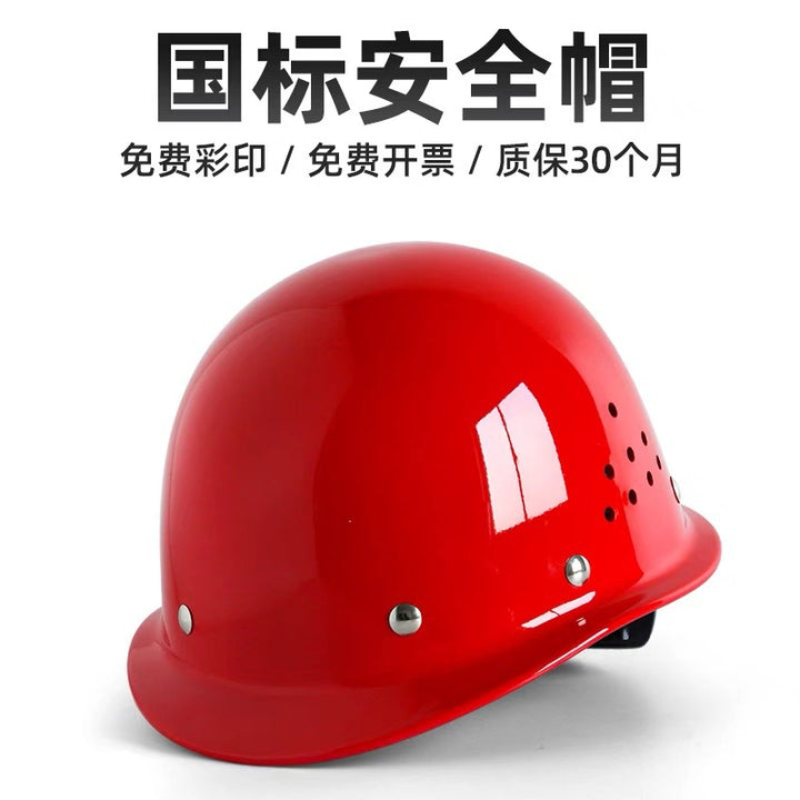 Safe Menabs Thickened Breathable Glass Helmet Safe