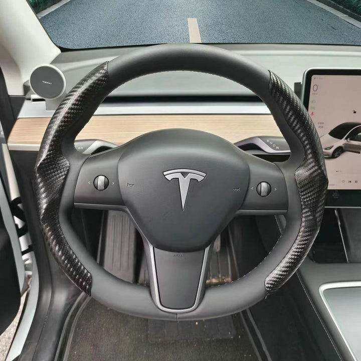 Compatible Model 3 YSteering Wheel Cover Thin Moisture Wicking Special Steering Wheel