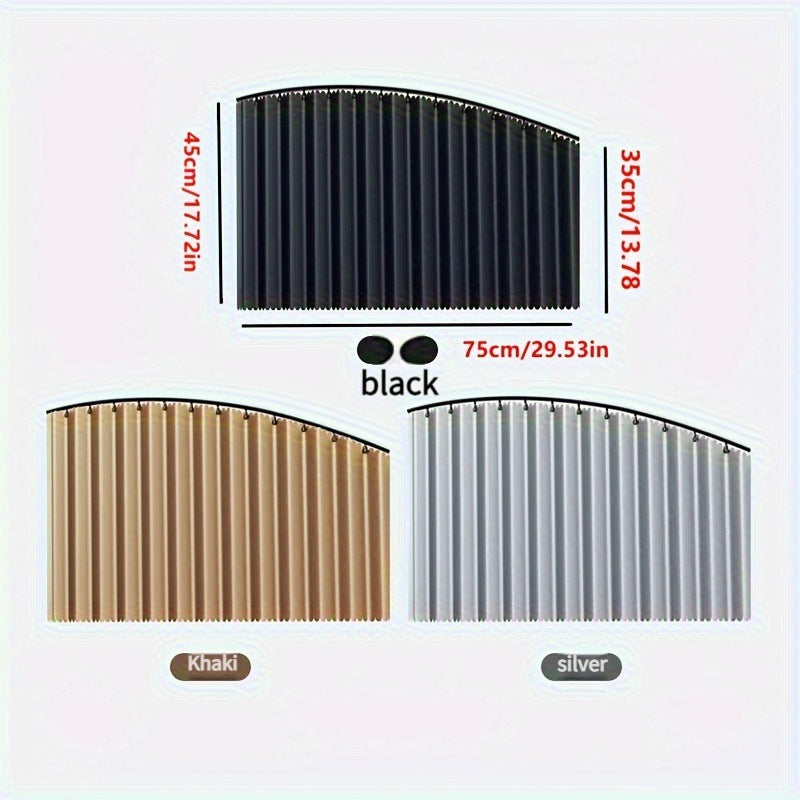 R 34376 Car Retractable Privacy Sunshade 车载伸缩隐私遮阳帘