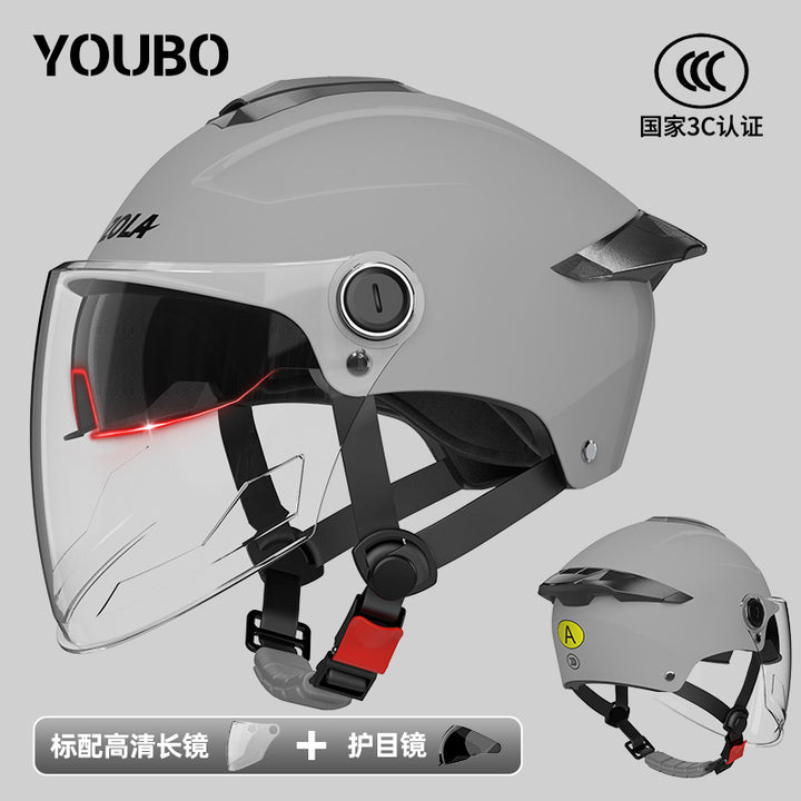 3 C Motorcycle Helmet Women's Men's