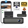 4K Ultra HD Car Dash Cam – Phone Connected Vehicle Recorder