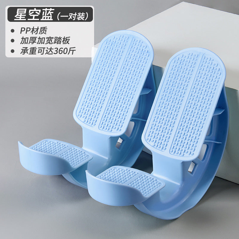 拉伸小腿脚踏踩踏板室内跟腱比目鱼肌腿部拉筋按摩踏斜神器定位器
