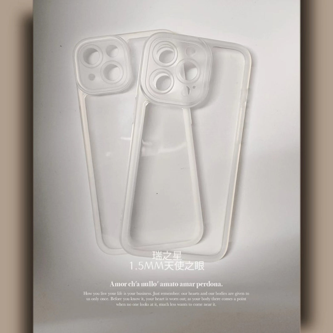 For iPhone 17 Phone Case 4-Corner Airbag ShockproofiPhone16 promax Clear Protective Case TPUSoft Case