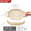 粗陶餐具合集茶兮系列碗盘套装复古家用大碗盘子批发做旧陶瓷餐盘