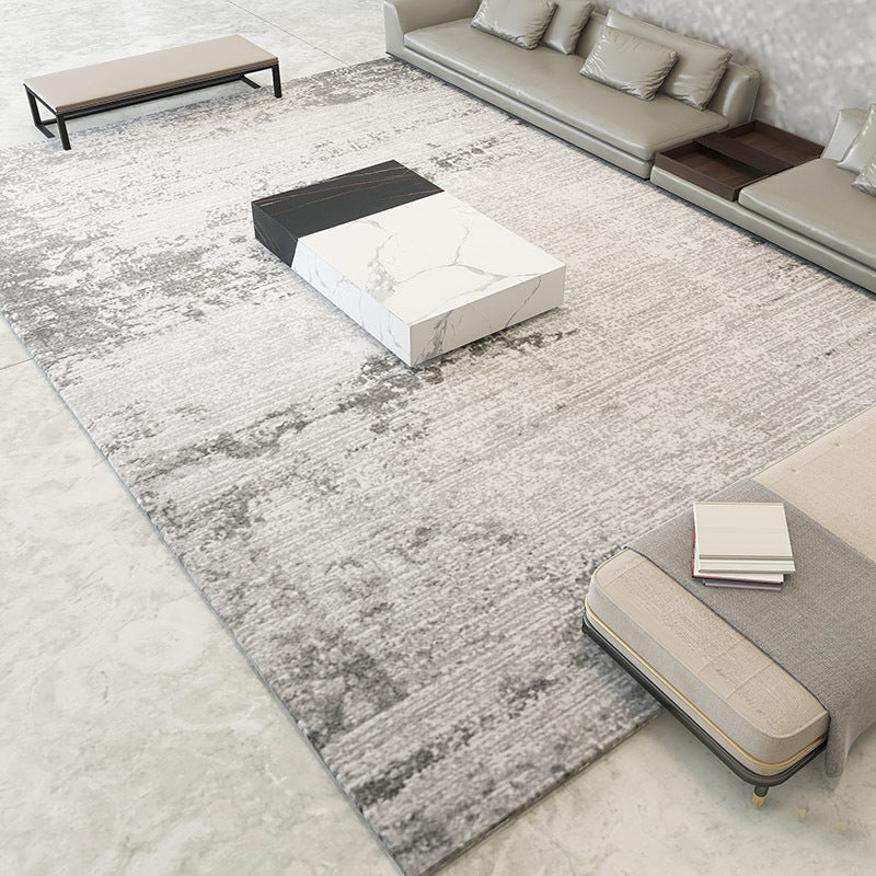 Carpet Living Room Modern Minimalist Bedroom Premium Light Luxury Custom Gray