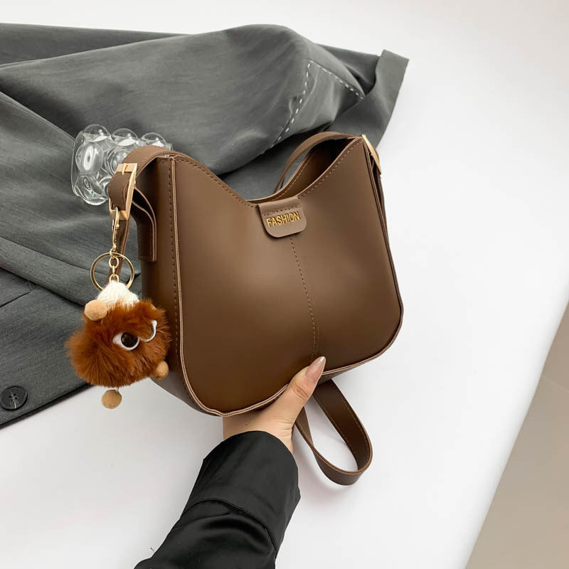 Minimalist Fashion Casual Vintage Large Capacity Shoulder Bag New Stylish Commuter