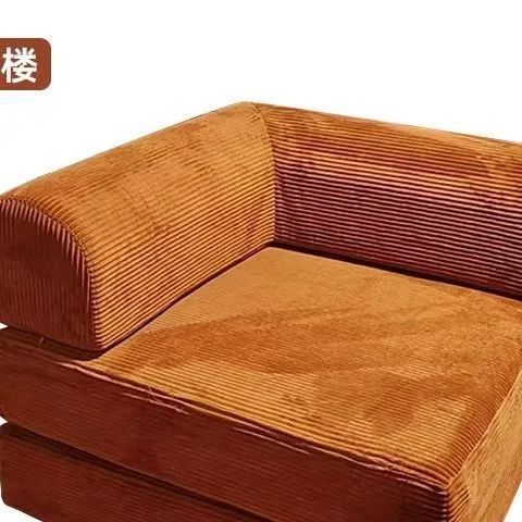网红沙发床折叠坐卧两用布艺沙发客厅卧室可拆洗小户型复古风沙发