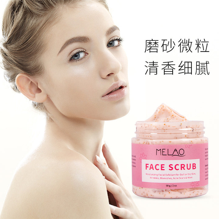 MELAO Face Body Scrub Exfoliating Cleanse Moisturizing Body Scrub