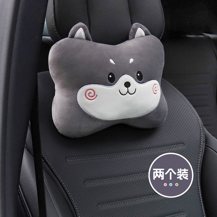 Car Neck Pillow All Season Universal Waist Support Cute