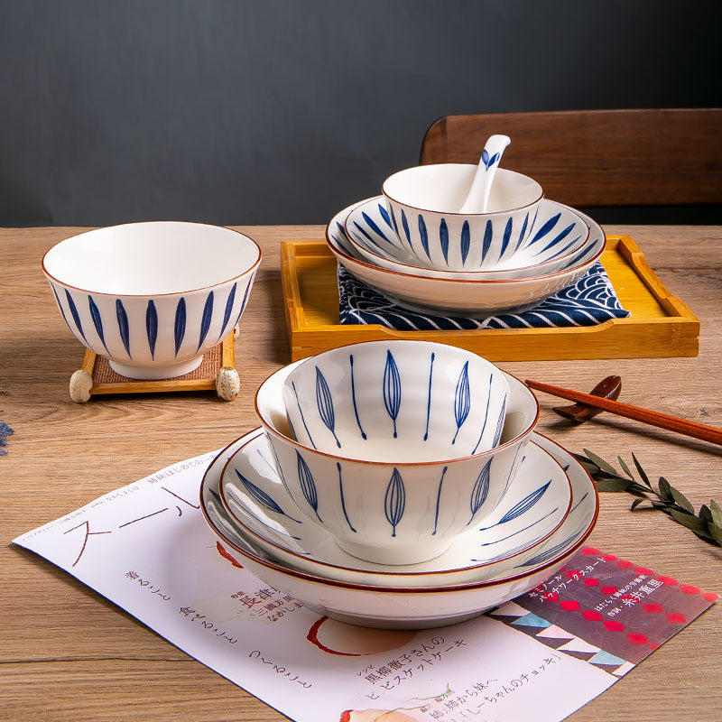High Temperature Underglaze Ceramic Tableware Home Bowl Custom Bowl Wholesale Compatible