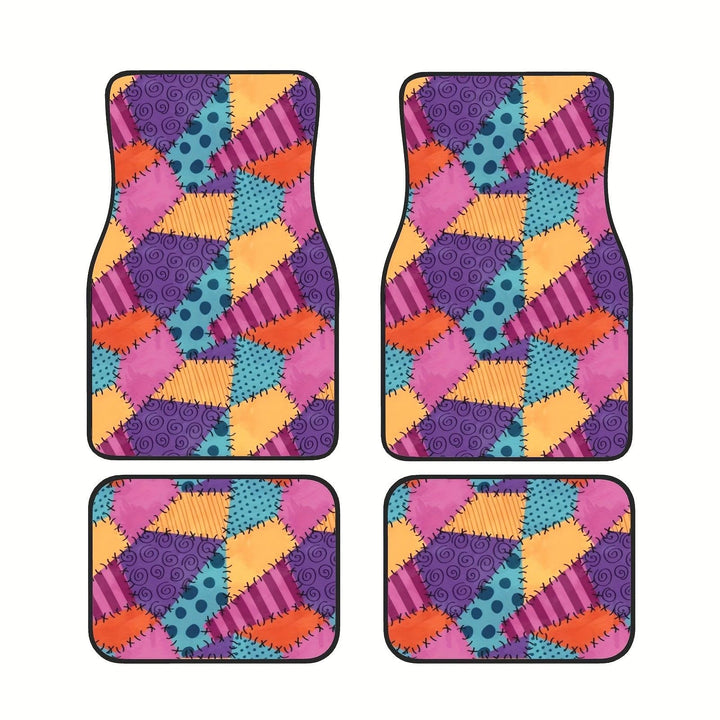 Vintage Car Foot Mat Carpet 4 Piece Set Stain Resistant Floor Mat TEMUFoot Mat Wholesale