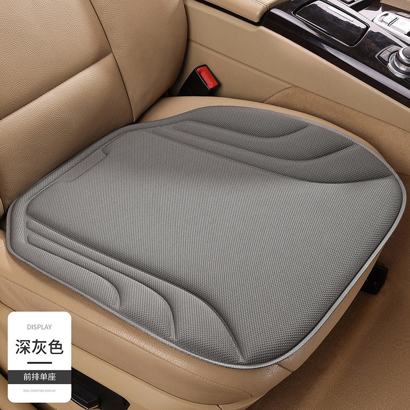 Seaweed Fiber Latex Car Seat Cushion 3-Piece Set – Breathable Anti-Slip Universal Car Seat Pad