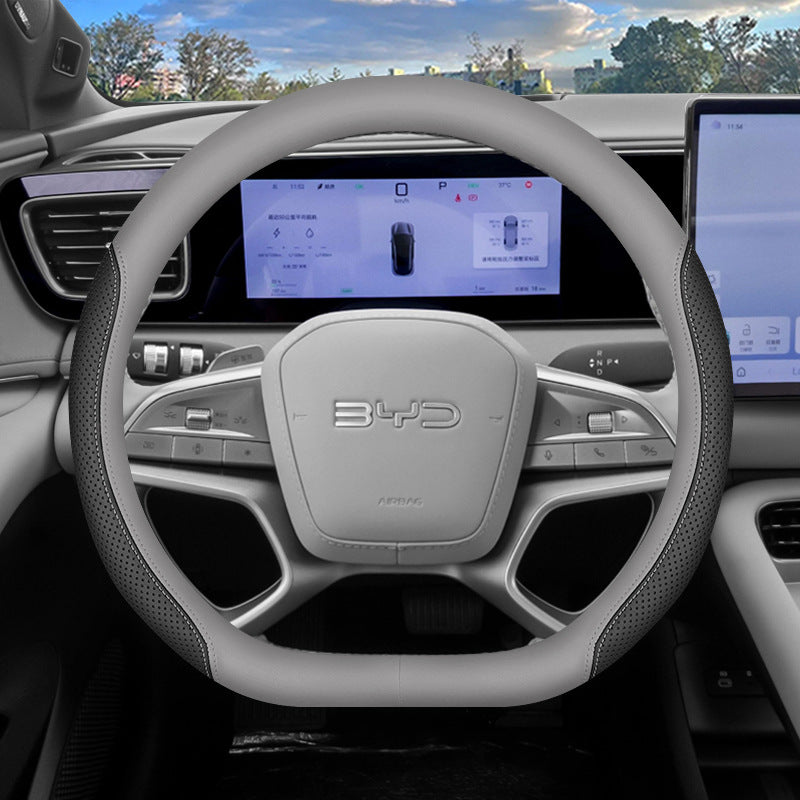 2025款新比亚迪海狮06dmi/ev方向盘套25款专用内饰用品四季车把套