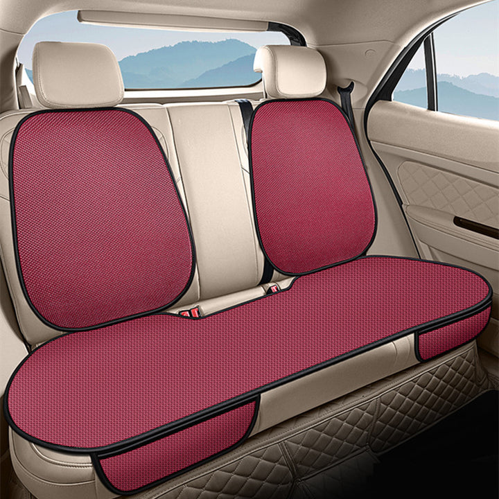 Ice Silk Breathable Car Seat Cushion – 3-Piece Four Season Universal Cool Pad