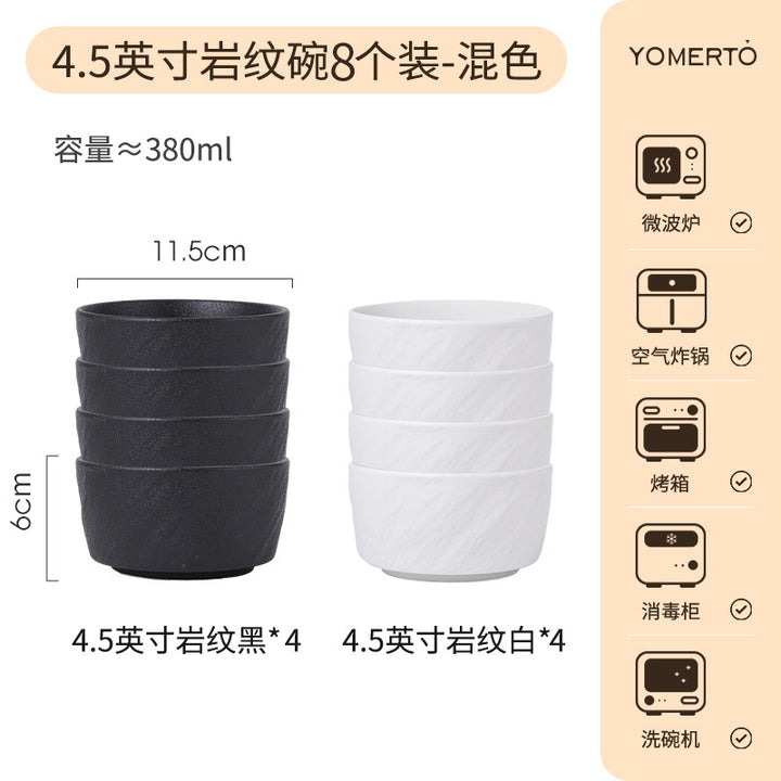 釉下彩餐具套装源头工厂定制2024新款高级感碗具轻奢碗碟套装家用
